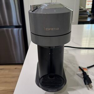 Nespresso vertu Single-Serve Coffee Machine in Gray and Black